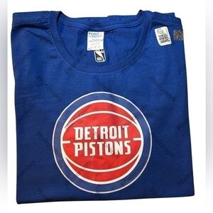 NBA Detroit Pistons Women’s Tee-shirt by Port and Company - XL